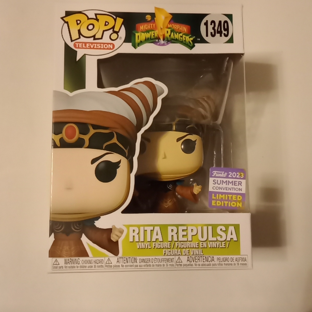 Rita Repulsa Funko Pop SDCC 2023 Mighty Morphing Power Rangers